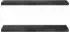 vidaXL Wandregale 2 Stk. 75x23,5x3cm schwarz Edelstahl (30292)