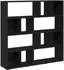vidaXL Bücherschrank/Raumteiler Eiche schwarz 105x24x102cm (862422)