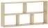 vidaXL Wandregal Sonoma-Eiche 102x17x50cm Holzwerkstoff
