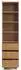 Selsey Yasumi Standregal Eichenholzoptik 50cm