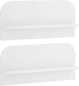 vidaXL Wandregal, Holzwerkstoff, 2er-Set
