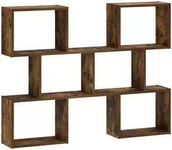 vidaXL Wandregal 103x17x80cm Holzwerkstoff