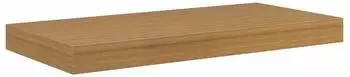 vidaXL Wandregal, wandmontiert, beige, 50x23,5x3,8cm, Holzwerkstoff (42019986)