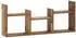 vidaXL Wandregal Altholz-Optik 97,5x17x40cm