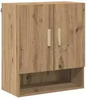 vidaXL Wandschrank 60 x 31 x 70 cm Holzwerkstoff Artisan-Eiche