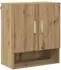 vidaXL Wandschrank 60x31x70cm Holzwerkstoff Artisan-Eiche (8004214)