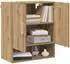 vidaXL Wandschrank 60x31x70cm Holzwerkstoff Artisan-Eiche (8004214)