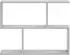 vidaXL Wandregal betongrau 72x17x55,5cm Holzwerkstoff