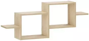 vidaXL Wandregal Sonoma-Eiche 95x17x37cm Holzwerkstoff