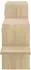 vidaXL Wandregal Sonoma-Eiche 95x17x37cm Holzwerkstoff