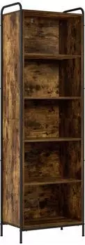 vidaXL B&uuml;cherregal 55,5x33x174cm Holzwerkstoff R&auml;uchereiche