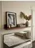 KADIMA DESIGN MUMBAI Wandregal Massivholz Sheesham, Landhausstil, 110x24x17cm