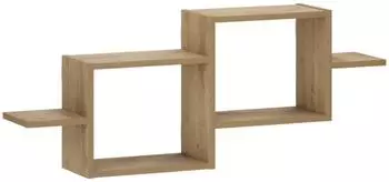 vidaXL Wandregal Artisan-Eiche 95x17x37cm Holzwerkstoff