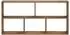 vidaXL Wandregal Altholz-Optik 102x17x50cm Holzwerkstoff