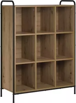 vidaXL B&uuml;cherregal 57x33x111cm Holzwerkstoff Artisan-Eiche