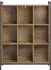 vidaXL Bücherregal 57x33x111cm Holzwerkstoff Artisan-Eiche