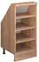 VICCO Rion Dachschrägenschrank 4 Fächer, goldkraft eiche (57349)