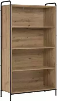 vidaXL B&uuml;cherregal 55,5x33x174cm Holzwerkstoff Artisan-Eiche