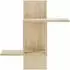 vidaXL Wandregal Sonoma-Eiche 59x17x63cm Holzwerkstoff