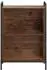 vidaXL Bücherregal 55,5x33x174cm Holzwerkstoff, Altholz-Optik (8013894)