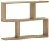 vidaXL Wandregal Artisan-Eiche 72x17x55,5cm Holzwerkstoff