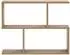 vidaXL Wandregal Artisan-Eiche 72x17x55,5cm Holzwerkstoff