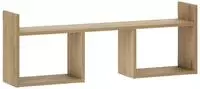 vidaXL Wandregal Artisan-Eiche 90 x 17 x 32 cm Holzwerkstoff