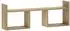 vidaXL Wandregal Artisan-Eiche 90x17x32cm Holzwerkstoff