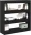 vidaXL Bücherregal/Raumteiler 3 Ebenen 100x30x103cm Holzwerkstoff (862726)