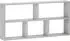 vidaXL Wandregal betongrau 102x17x50cm Holzwerkstoff