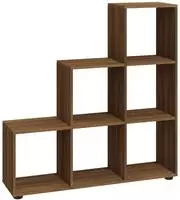 vidaXL Treppenregal Braun Eichen-Optik 107 cm Holzwerkstoff
