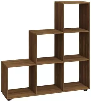 vidaXL Treppenregal braun Eichen-Optik 107cm Holzwerkstoff (342608)