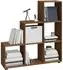 vidaXL Treppenregal braun Eichen-Optik 107cm Holzwerkstoff (342608)