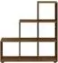vidaXL Treppenregal braun Eichen-Optik 107cm Holzwerkstoff (342608)