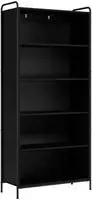 vidaXL B&uuml;cherregal 55,5 x 33 x 174 cm Holzwerkstoff