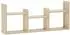 vidaXL Wandregal Sonoma-Eiche 97,5x17x40cm Holzwerkstoff