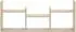 vidaXL Wandregal Sonoma-Eiche 97,5x17x40cm Holzwerkstoff