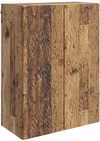 vidaXL Wandschrank 66 x 34,5 x 90 cm Holzwerkstoff Altholz