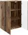 vidaXL Wandschrank Holzwerkstoff Altholz-Optik 66x34,5x90cm