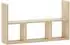 vidaXL Wandregal Sonoma-Eiche 78,5x17x45cm Holzwerkstoff