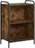 vidaXL Bücherregal 55,5x33x174cm Holzwerkstoff, räuchereiche (8013892)