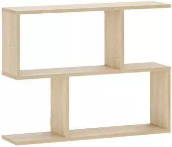vidaXL Wandregal Sonoma-Eiche 72x17x55,5cm Holzwerkstoff