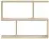 vidaXL Wandregal Sonoma-Eiche 72x17x55,5cm Holzwerkstoff