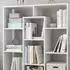 VICCO Raumteiler Bücherregal 11 Fächer, weiß, 107,2x143cm (28031)