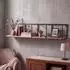MCW Wandregal Q81 Industrial Shabby, Tanne/Metall, 104x21x18cm (Q81)