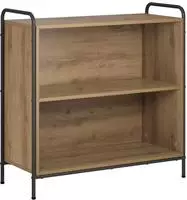 vidaXL B&uuml;cherregal 80 x 33 x 80 cm Holzwerkstoff Artisan-Eiche