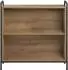 vidaXL Bücherregal 80x33x80cm Holzwerkstoff Artisan-Eiche