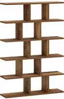 vidaXL Wandregal Eichenholz 70 x 17 x 101 cm Holzwerkstoff