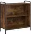 vidaXL Bücherregal 80x33x80cm Holzwerkstoff, Räuchereiche