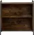 vidaXL Bücherregal 80x33x80cm Holzwerkstoff, Räuchereiche